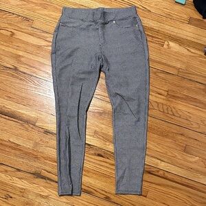 Stylish Black and White Checkered Pants